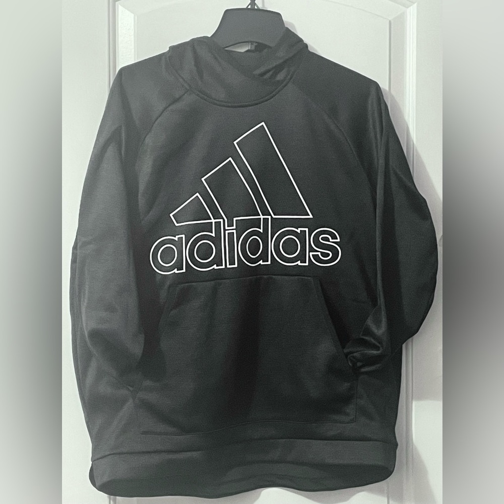 🔴Black Adidas Lightweight Women’s “Climawarm” Workout Hoodie+Jogger Set